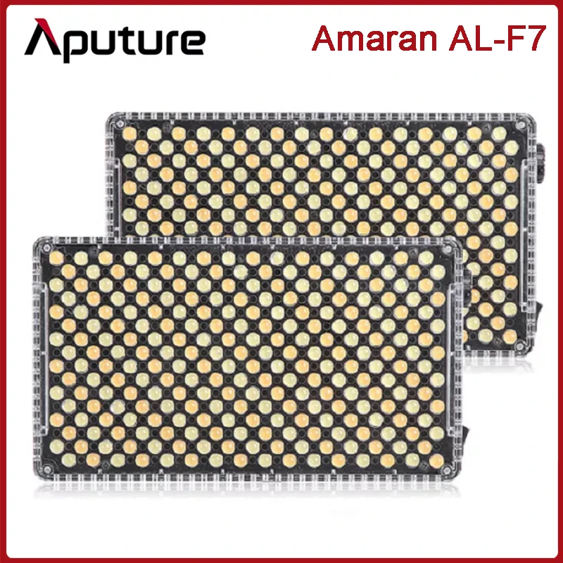 Aputure Amaran AL-F7 3200-9500K CRI/TLCI 95 LED panel LED video camera light 