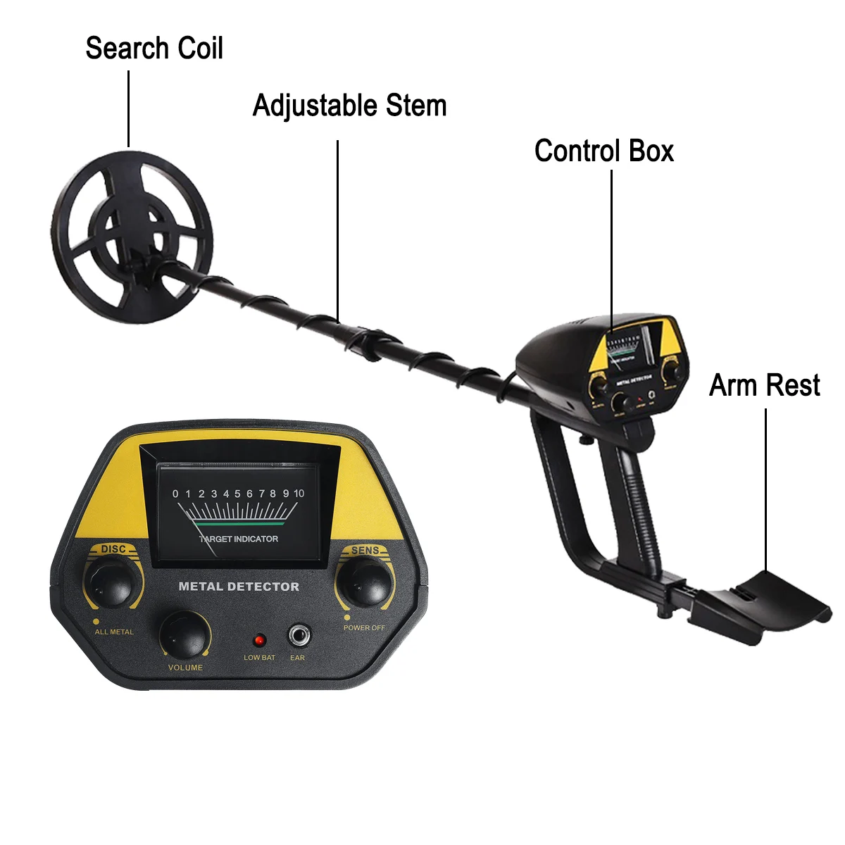 

GTX4080 Metal Detector Underground Professional Search Finder Gold Detector Treasure Hunter Detecting Pinpointer Waterproof