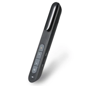

2.4GHz Wireless Powerpoint Presenter Presentation Pointer PPT Clicker with USB Receiver 100 Meters Remote Control Compatible
