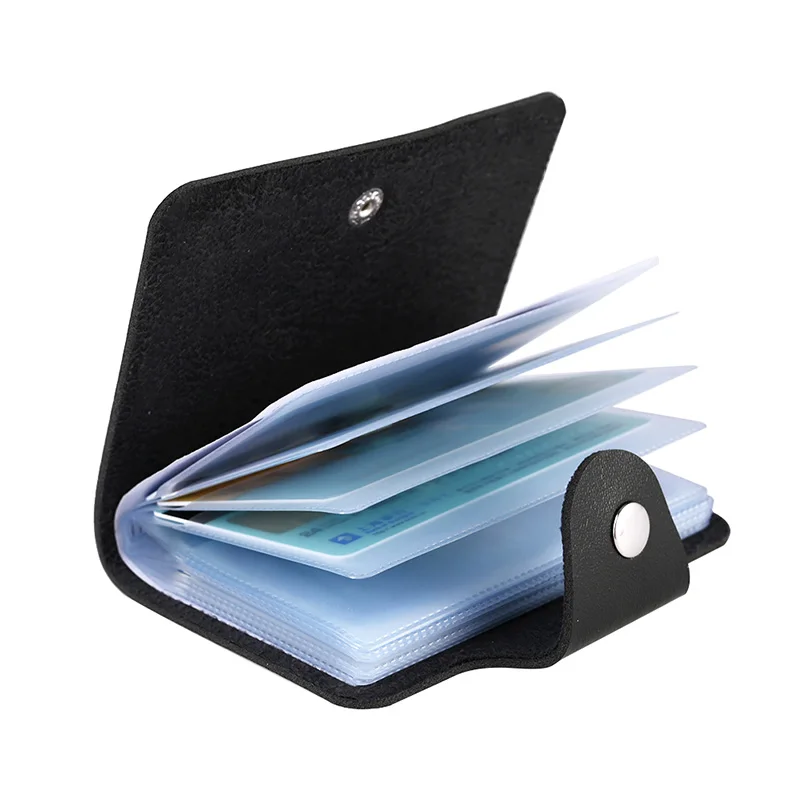 Gemeer-Fashion-PU-Leather-Function-24-Bits-Card-Case-Business-Card-Holder-Men-Women-Credit-Passport