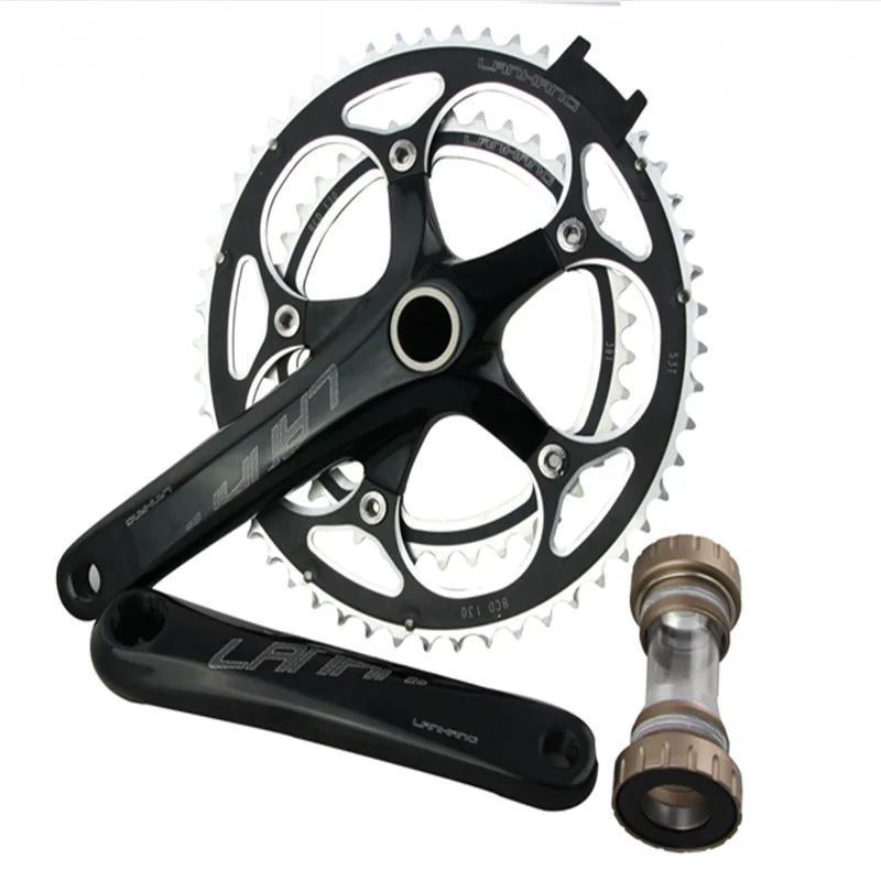 

Lanhang lan hang High-End CNC Road Bicycle One-piece Crankset 39 T/53 T Hallow Medial Axis Highway Crankset