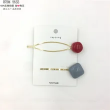 Заколка для волос и шпильки, Южно-корейский ободок, милый японский стиль, модный, популярный, для мамы, для взрослых, элегантный, для девочек, цвет