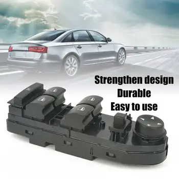 

Glass Lifter Switch Plastic Applicable Left-Hand Drive Window Glass Lift Stable Performance FOR X3 Black 1 Pcs