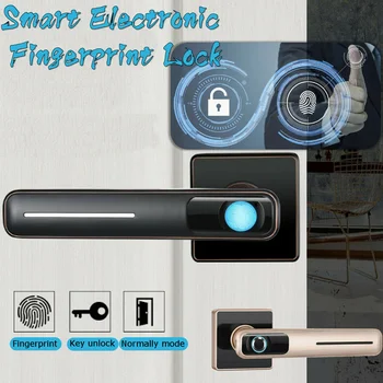

Hot Smart Electronic Fingerprint Door Lock Security Safe Tools USB for Home Office PLD