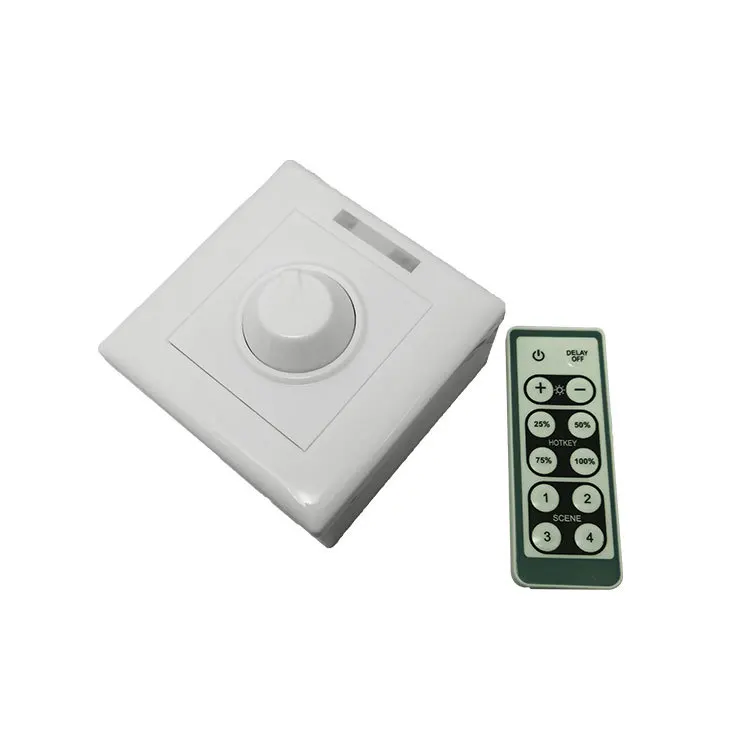 Ac90-240v Infrared 12-key 0-10v Dimmer, 0-10v Light Dimmer With Knob ...