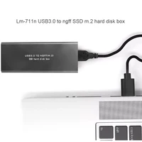 Boîtier de disque dur M.2 USB 3.0 vers NGFF SSD, adaptateur pour 2242 2260 2280, nouveau