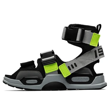 

sandalet ete summer sandale platform shoes leather flip homme slides para verano roman classic gladiator man flops sandals mens