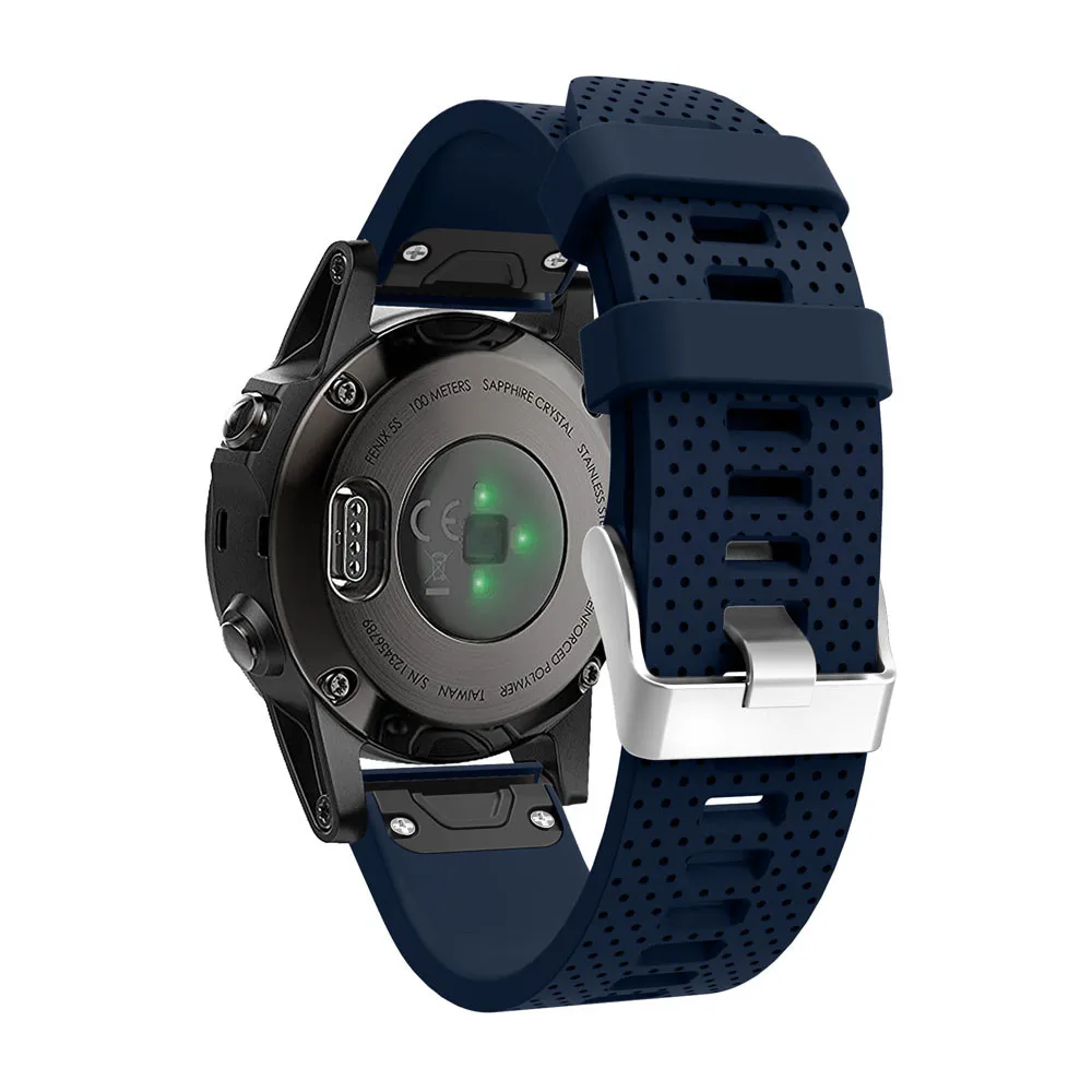 Высококачественный ремешок для часов Garmin сменный ремешок для наручных часов Silicagel быстрая установка ремешок для Garmin Fenix 5s gps часы