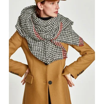 

Autumn/winter new imitation cashmere scarf cashmere shawl neck