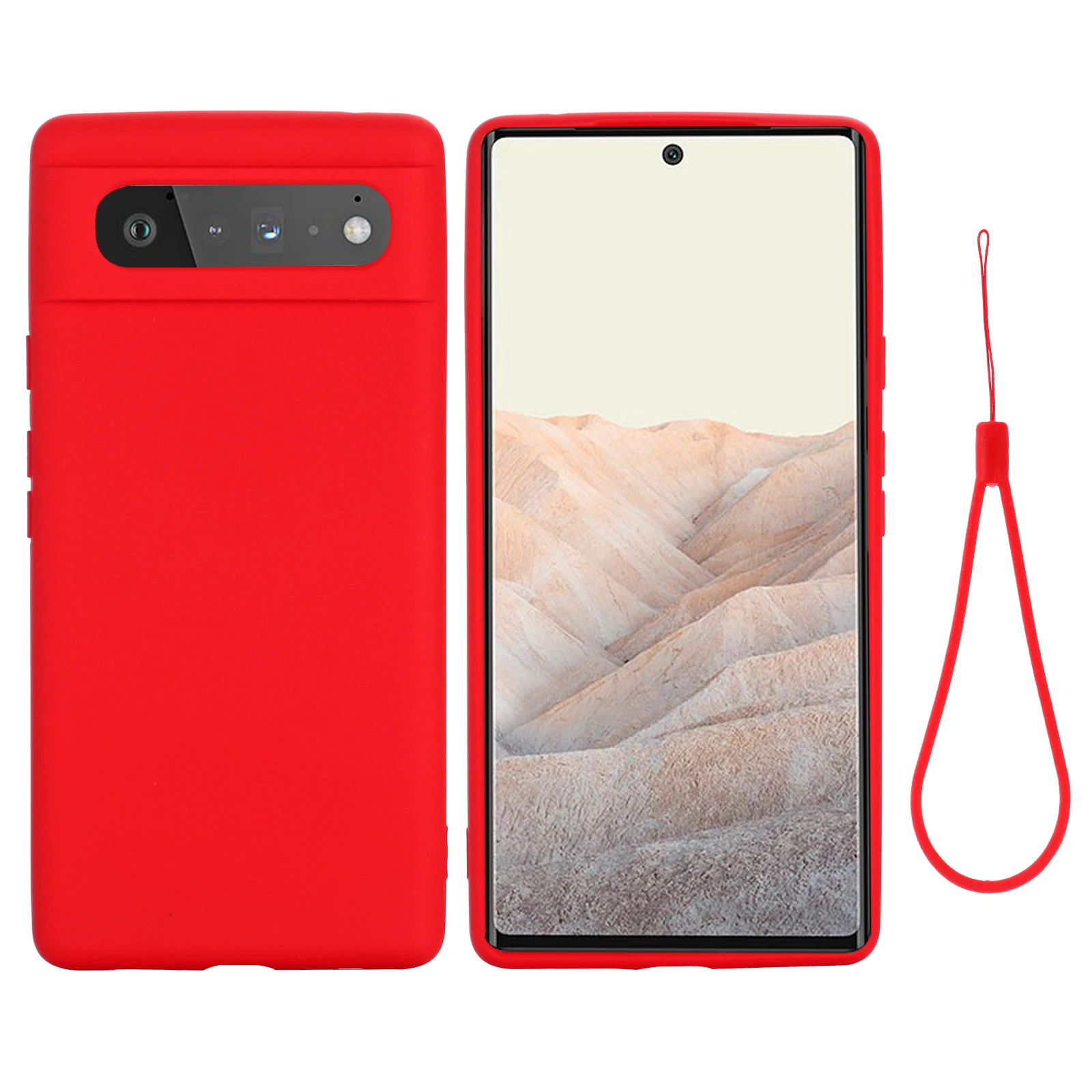 phone case for google pixel 6 Genuine Liquid Silicone case for google pixel 6 pro case bumper soft Back full cover for google pixel 6 case best pixel 6 case