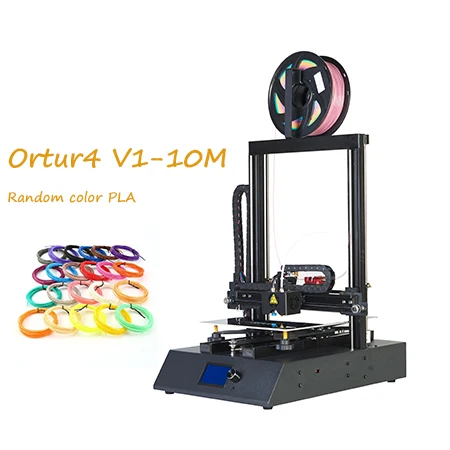Ortur4V1-10m Ortur4 V1 V2 промышленный 3d принтер настольный Большой размер высокая точность FDM 3d принтер образование новейший DIY комплект Горячая кровать - Цвет: Ortur4V1-10m