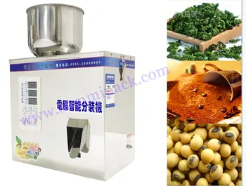 

Hot sales 2-50g Tea Corn Grain Medicine Seed Salt Rice Weighing And Filling Machine Sesame Sorting Machine Powder filler