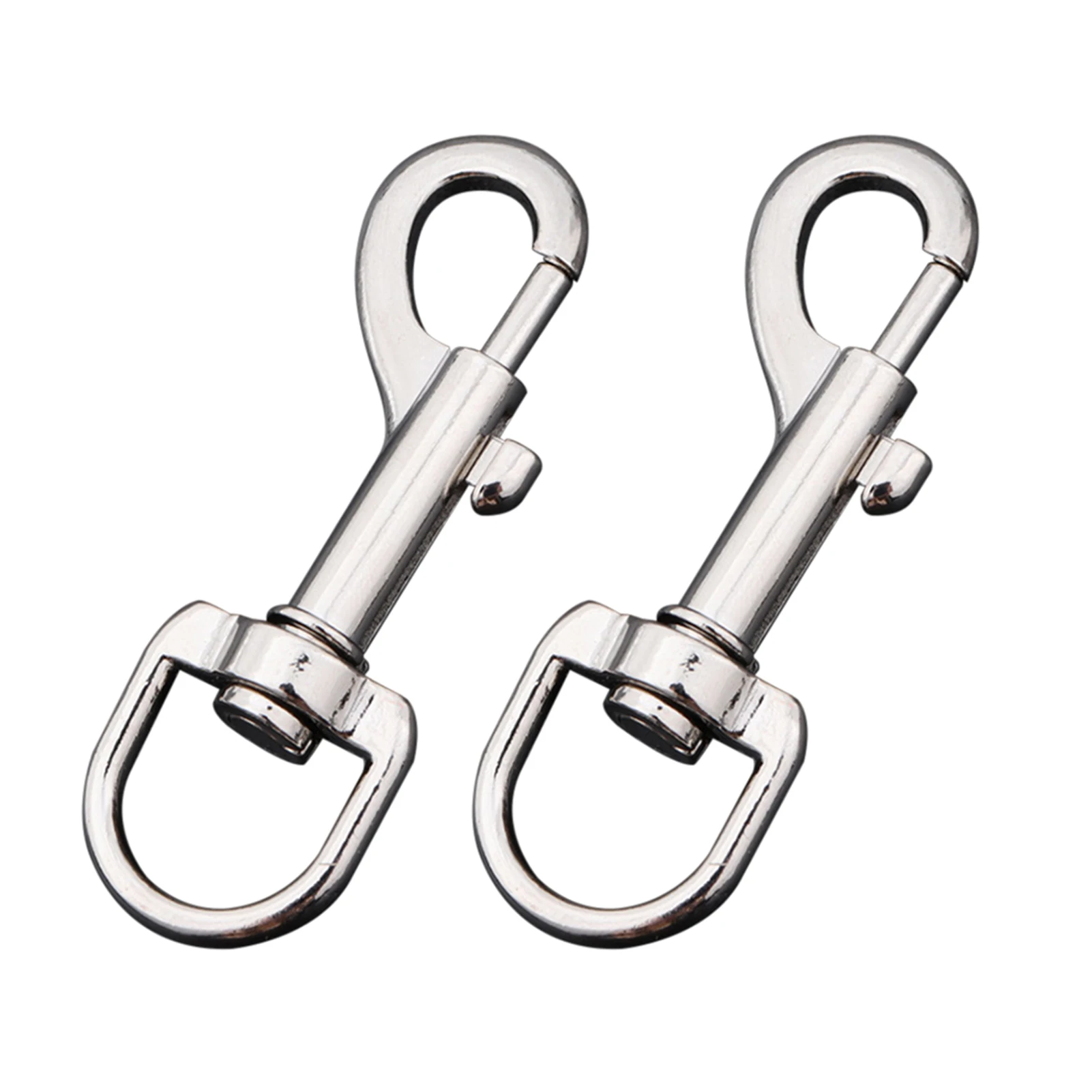 Eye Bolt Zinc Alloy Dog Rustproof Buckle Swivel Snap Hook Replacement Parts Hardware Single Ended Marine Pet Leashes Sports 2pcs swivel shackle