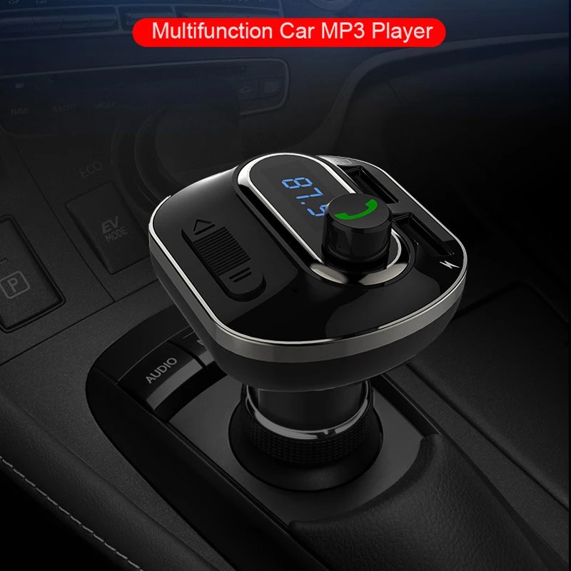 

Cross-Border New Style T19 Car Mounted Bluetooth Hands-Free Phone Car Mounted Charger Car Mounted Bluetooth MP3 Player
