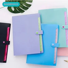 Многослойная А4 классификация тестовые бумаги подача продуктов информация бумажная Пряжка хранения файлов 12 в держатель папок Органайзер