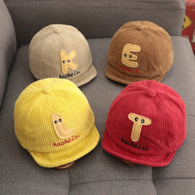 

Infants Hat Brim Hat Kids Baseball Cap-Style Fashion 0-1-Year-Old GIRL'S Autumn Boy Spring And Autumn Western Style 2