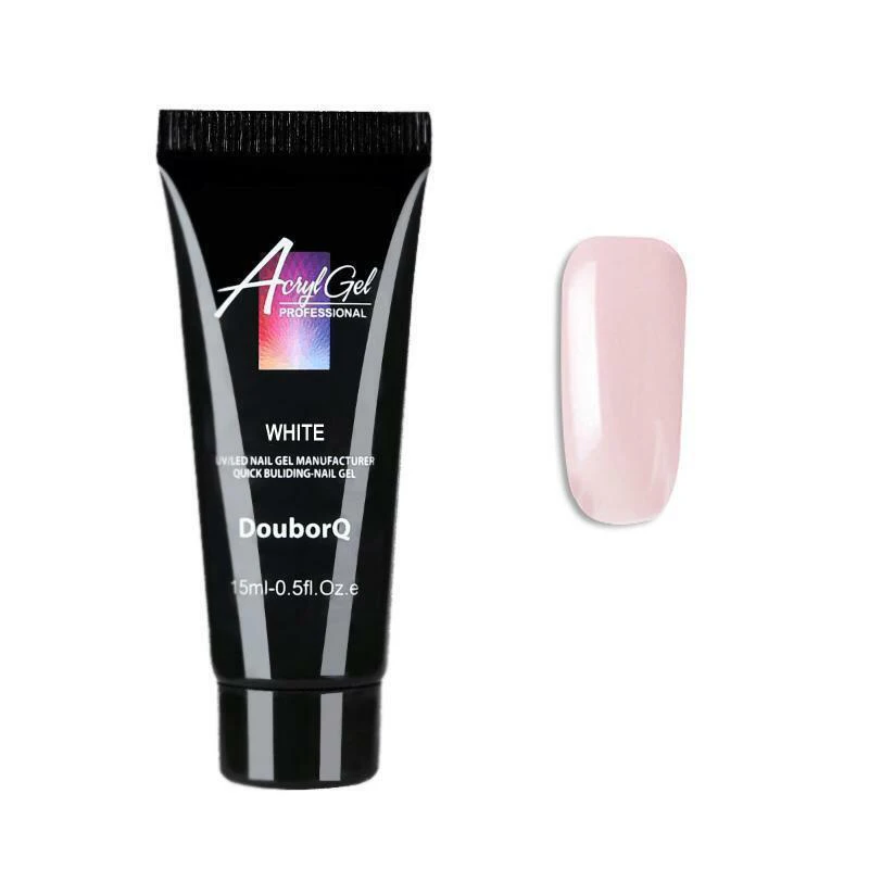 Новинка! Женский полигель для наращивания ногтей NailLacquer. Акриловый гель для наращивания пальцев