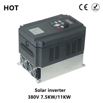 

380v 7.5kw solar VFD Variable Frequency Drive VFD /Inverter 10HP 16A Output frequency inverter for water Pumps