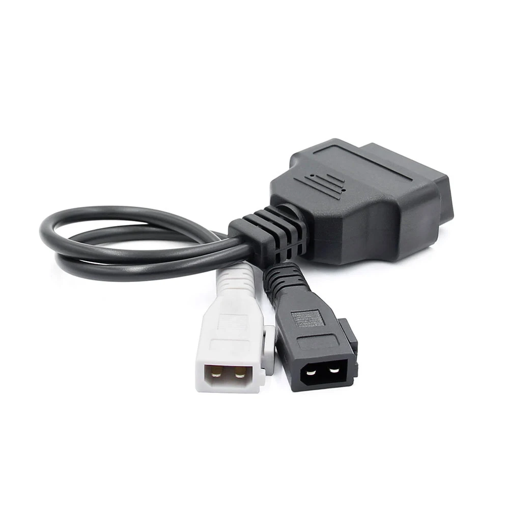 Для Audi 2x2 Pin OBD в OBD2 16Pin коннектор адаптер ODIS VAS 5054A OBD OBD2 автомобильный диагностический инструмент OBD2 удлинитель