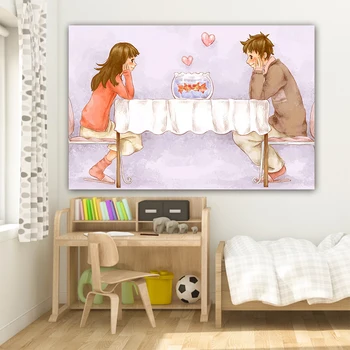 

DIY colorings pictures by numbers with colors On the other side of the couple picture drawing painting by numbers framed Home