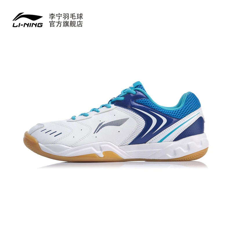 Li-Ning/Мужская Нескользящая поддержка, профессиональная обувь для бадминтона, дышащая подкладка, носимая спортивная обувь, кроссовки AYTP065