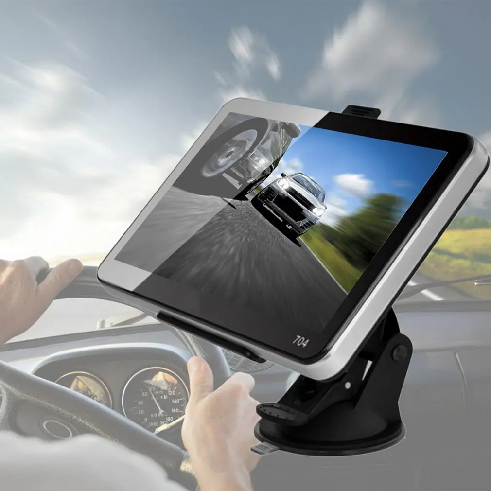 

7 Inch TFT LCD Display Cars Trucks GPS Navigation+Wireless Rearview Camera Support Multi Language US Plug