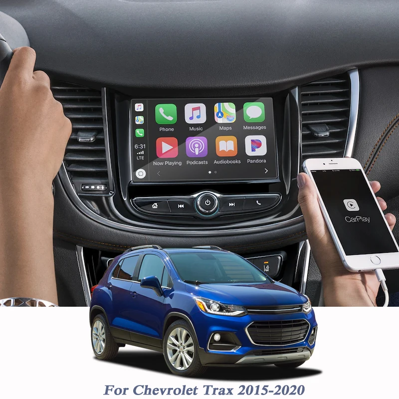 7 дюймовый автомобильный Стайлинг для Chevrolet Trax 2015 2020 стекло экрана GPS навигации