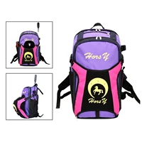 Equestrian Equipment Backpack Helmet Storage Bags Sack Carrier Rucksack Pack 1