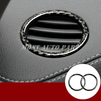 

Carbon Fiber Dashboard Side Air Vent Trim Cover For Benz GLS X166 2016-2019