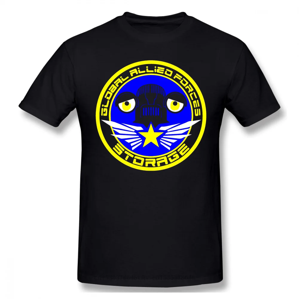 

Global Allied Forces Print Cotton Funny Ultraman Metal Heroes Giant Monster Space Garrison Films Fashion Streetwear T-shirt