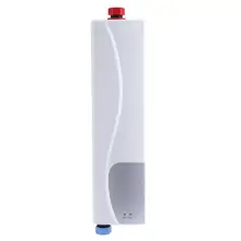 

220V 3000W Mini Electric Tankless Instant Hot Water Heater Bathroom Kitchen Washing EU Plug Air Conditioning