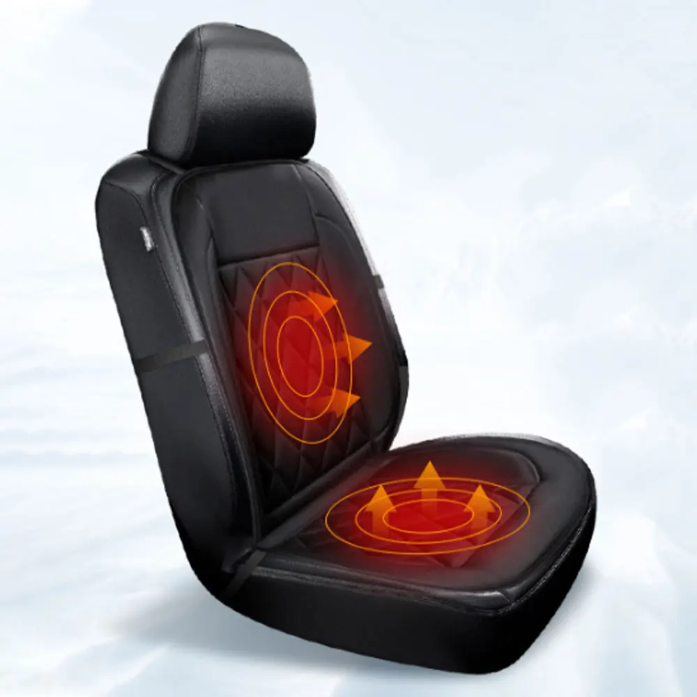 

Car Universal Heated Seat Cushion Winter Heating Thermal Car Seat Pad Seat Cover Auto Accessories
