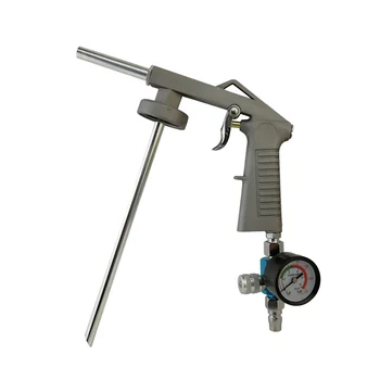 

ACar Chassis Armor Special Jet Spray Gun Varnish Air Pipe Gray with Regulator Gauge