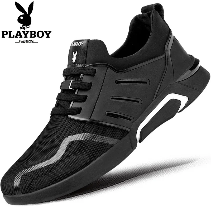 

PLAYBOY MEN'S SHOES 2019-Spring And Autumn Korean-style Trend Athletic Shoes Students Running Shoes Casual Shoes Shoe Men's