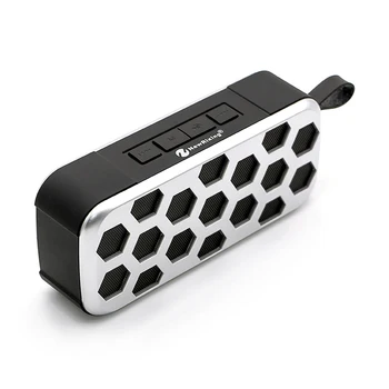

Newrixing Nr-3019 Portable Bluetooth Speaker Waterproof Outdoor Stereo Subwoofer Bass Wireless Speaker Mini Column Audio Black P