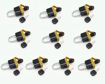 

10set 246-2641 Padlock with 2 Key 5P8500 For Caterpillar CAT 5p8500 Free Shipping