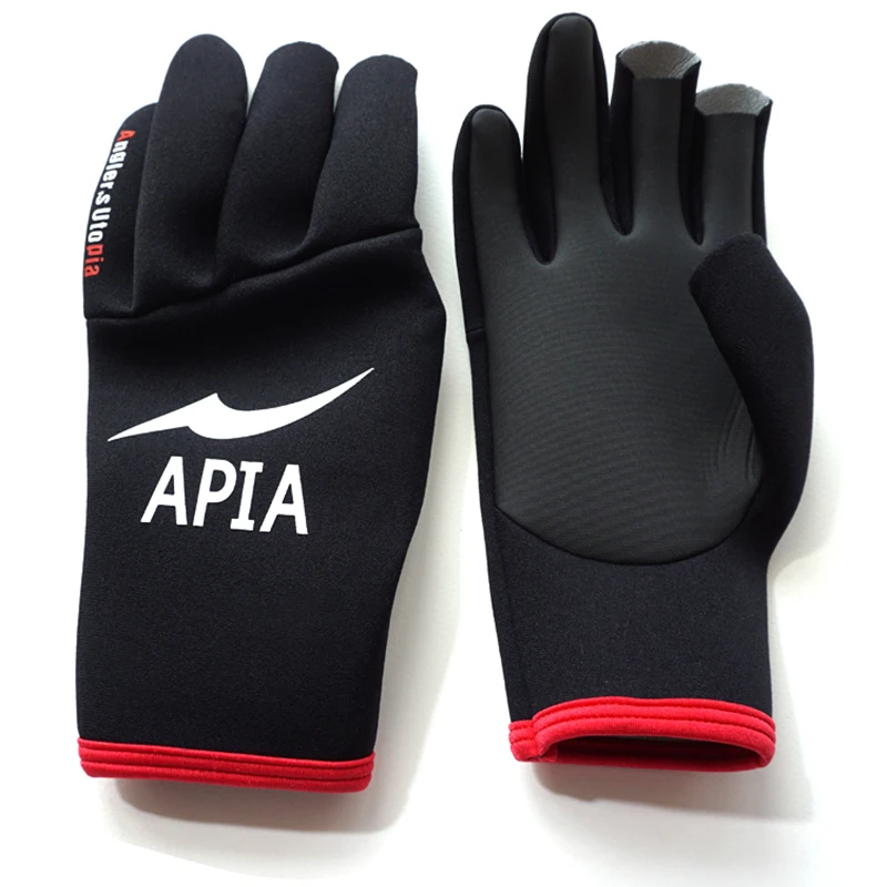 Men Fishing Gloves Japan APIA Winter Waterproof Warm