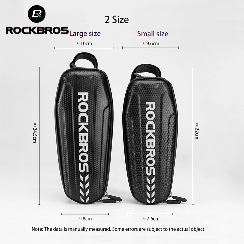 ROCKBROS велосипедная сумка жесткая оболочка передняя рама труба велосипедная сумка непромокаемая MTB Дорожная Складная седельная сумка Multil Передняя велосипедная сумка