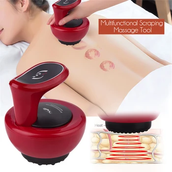

Electric Guasha Machine Scraping Tool Body Meridian Massage Suction Cupping Sucker Ventosa Device Health Care Muscle Relax