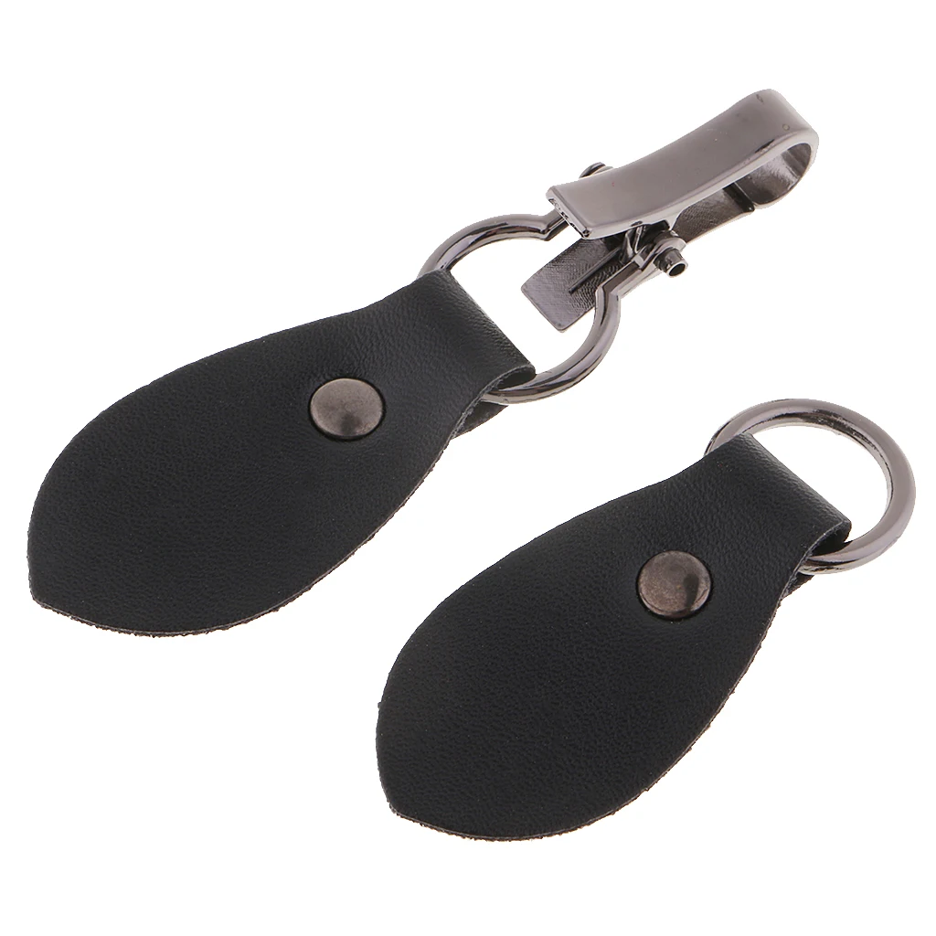 1Pair Leather Bag Buckles Handmade Replacement for DIY Wallet Bag Accessory