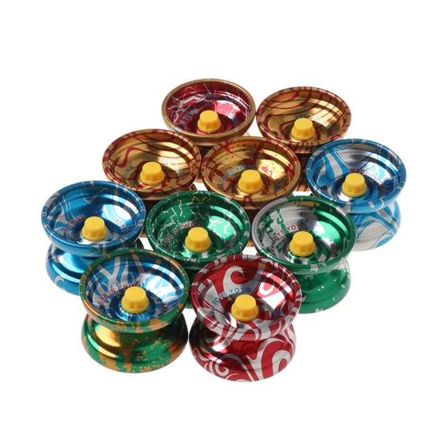 1Pc Professional YoYo Aluminum Alloy String Trick Yo-Yo Ball Bearing for Beginner Adult Kids Classic fashion interesting Toy  1