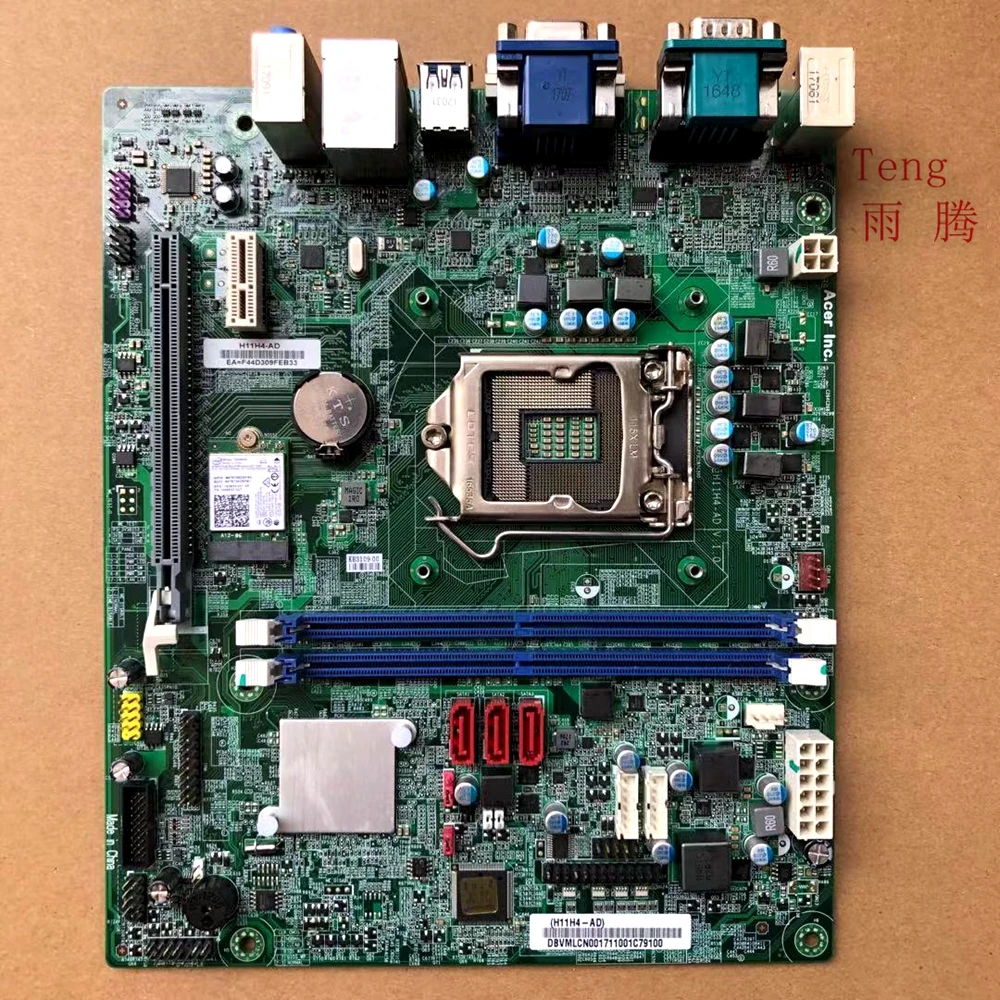 H11H4-AD is suitable for ACER X4650 desktop motherboard DDR4 LGA1151 motherboard 100% test ok send cheapest motherboard for pc