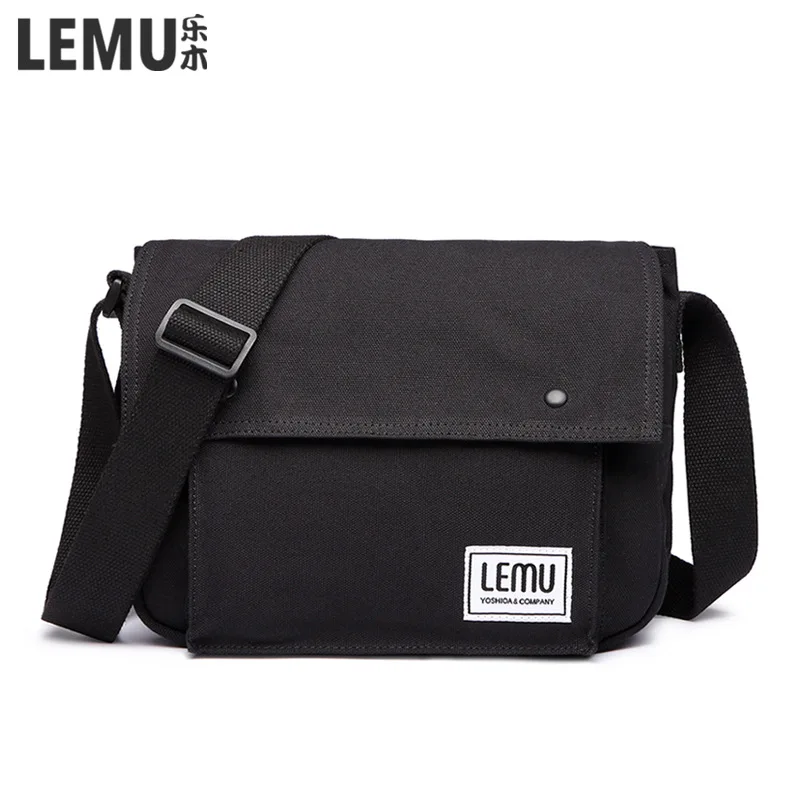 

2018 New Style Trend Crossbody Bag Canvas Bag Students Multi-functional Sports Bag Trend Youth Men's Bag