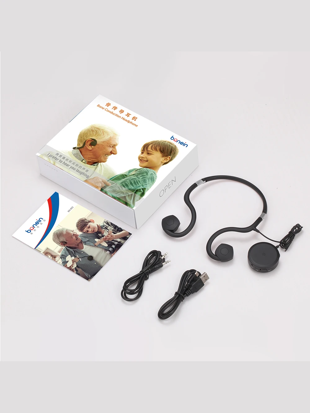 BN802 Hearing Aid headphone Bone Conduction