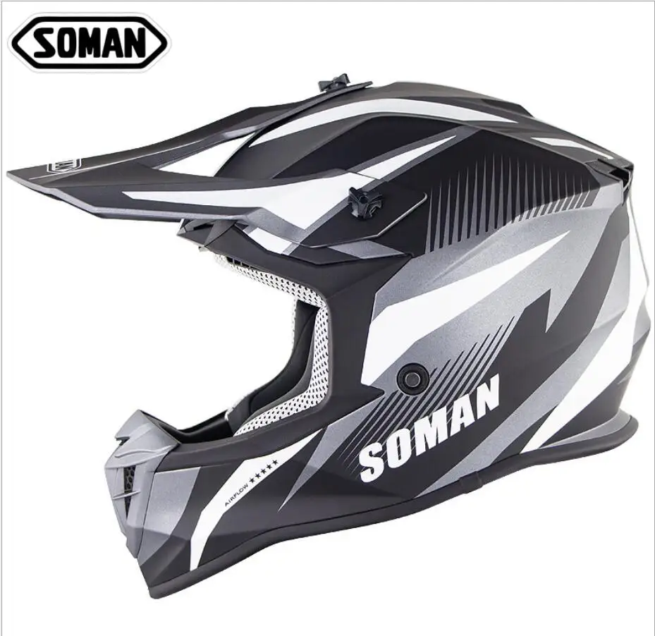 

new ECE standard SOMAN SM633 motorcycle racing off-road motor Motocross helmet
