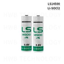 2 шт. SAFT LS14500 ER14505 3,6 В AA 2450 мАч литиевая батарея для оборудования для установки запасная универсальная литиевая батарея