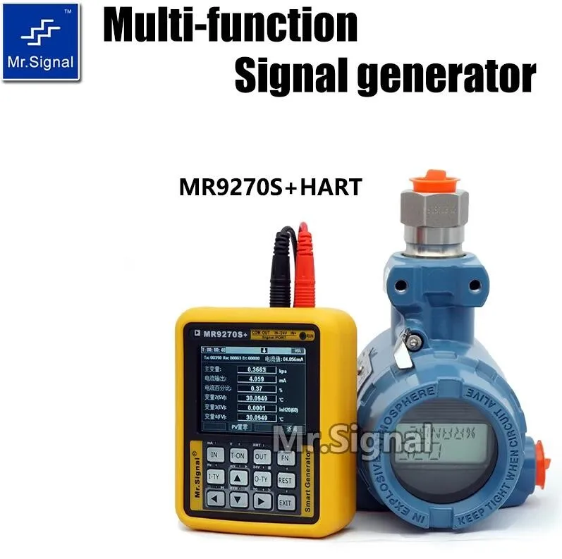 Генератор сигналов MR9270S + HART 4-20 мА калибровка напряжения тока PT100 термопара датчик