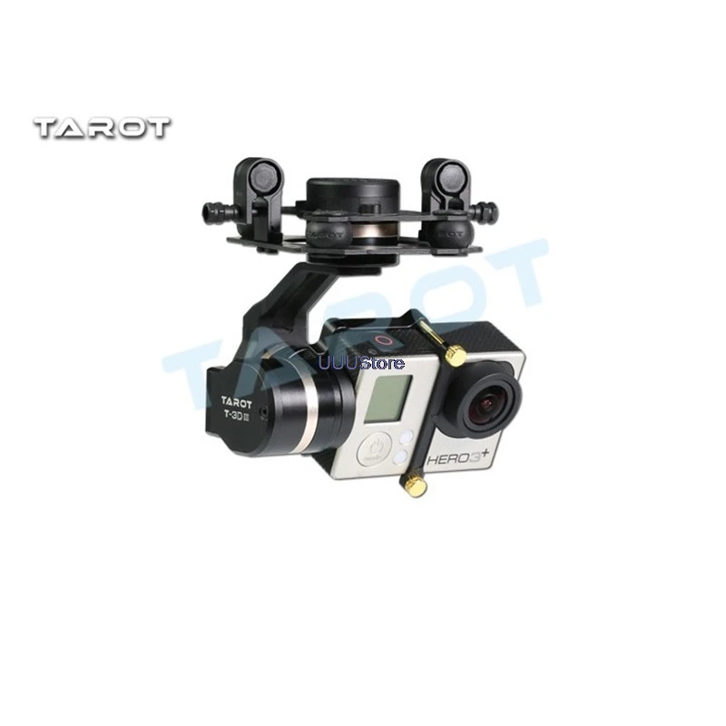 Таро GOPRO 3DIII металлический 3-осевой ЧПУ PTZ бесщеточный стабилизированный