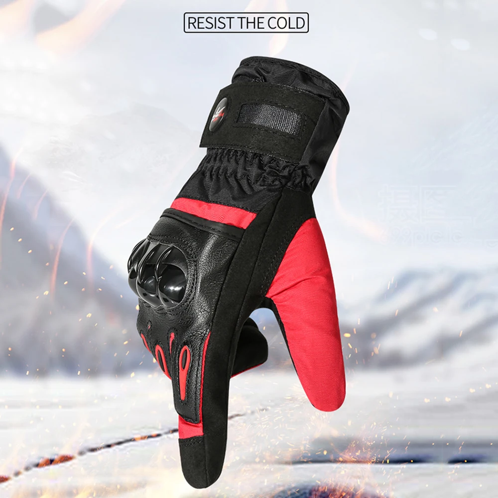 Мотоциклетные Перчатки спортивные водонепроницаемые водительские тепловые перчатки с сенсорным экраном качество