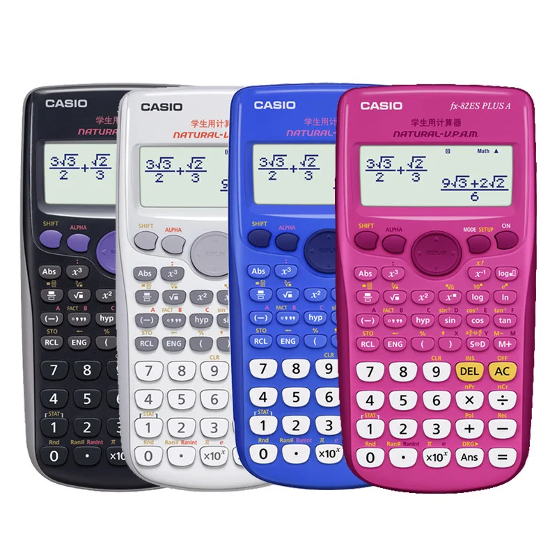 Casio FX-82ES plus Scientific Function Calculator Student for Note Will Test Calculator